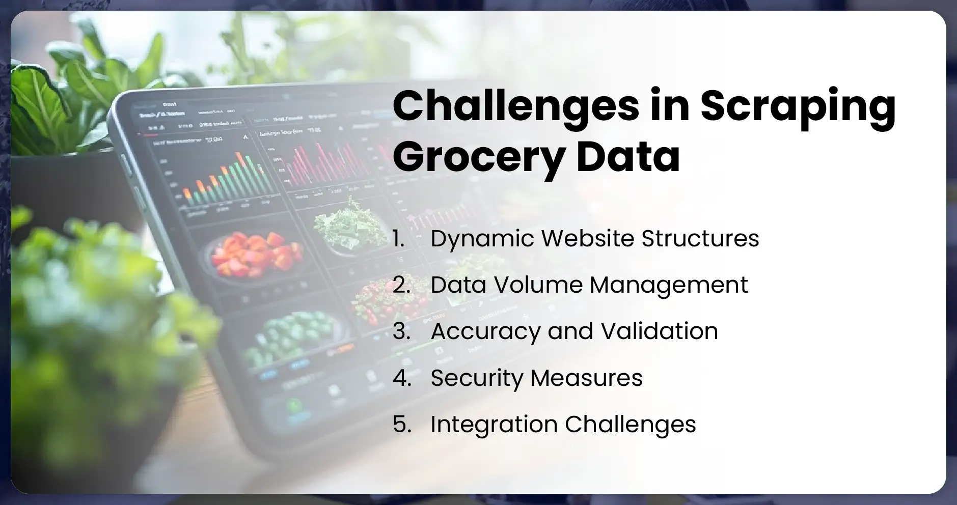 Challenges in Scraping Grocery Data